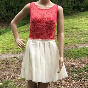 NWOT A-Line High Neck Mini Dress